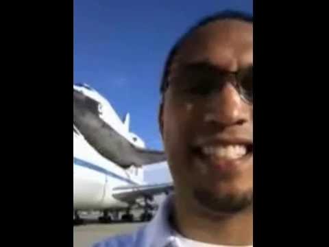 Video thumbnail for EXCLUSIVE - 1st Look at Space Shuttle Endeavour in Los Angeles