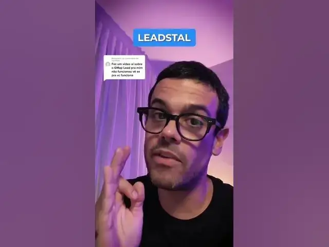 Video thumbnail for Como Captar Lead Perto de Você Com Leadstal Gmap Configurado | LeadStal