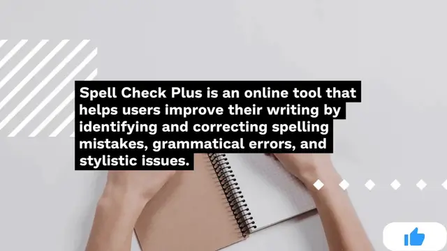 Video thumbnail for Spell Check Plus