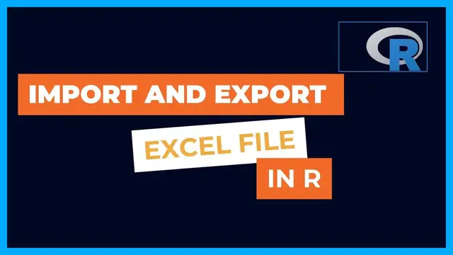 'Video thumbnail for Import and Export Excel file in R | readxl and xlsx Packages'