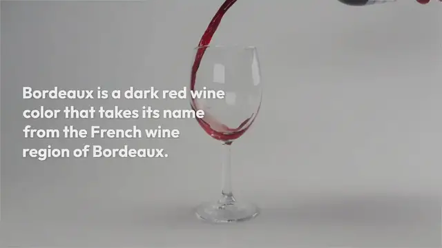Video thumbnail for Is Bordeaux a shade of brown?