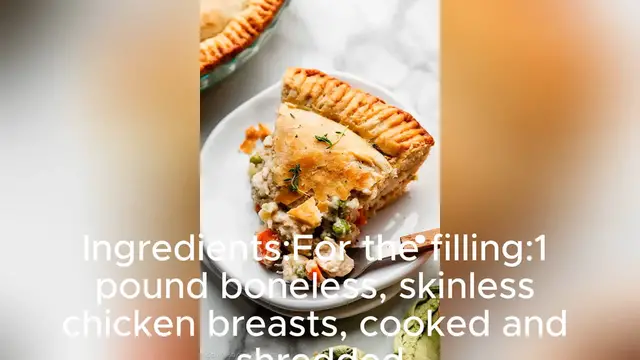 Video thumbnail for best chicken pot pie recipe