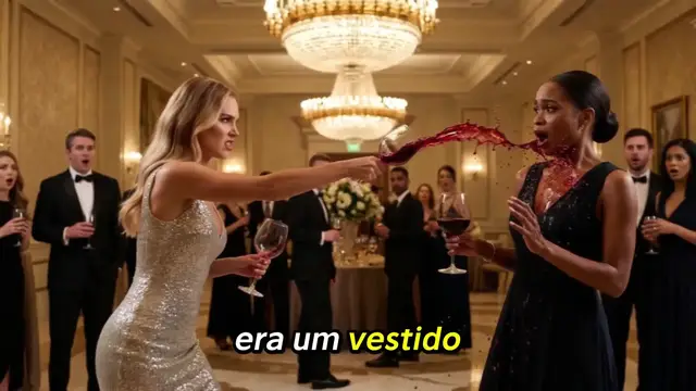 Video thumbnail for Ela Jogou Vinho na Mulher Negra na Festa… Minutos Depois Descobriu Que Tinha Destruído a Própria Carreira