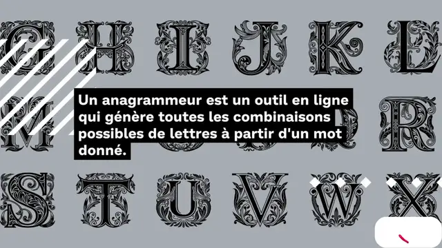 Video thumbnail for Anagrammeur : Anagramme gratuit et toutes les anagrammes pour Scrabble