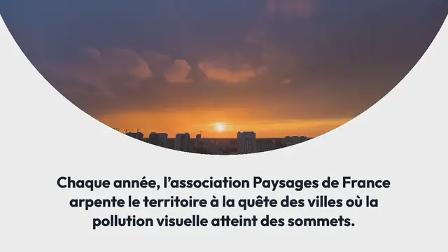 Video thumbnail for Prix de la France Moche : Quatre villes épinglées pour pollution visuelle