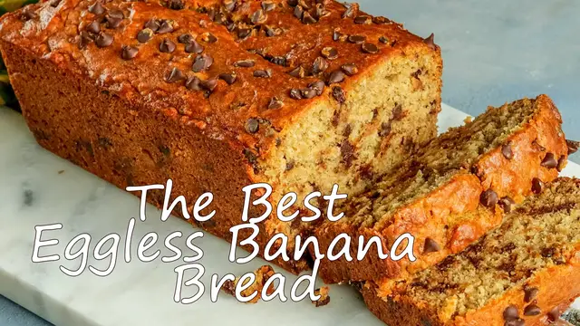 Video thumbnail for Eggless Banana Bread