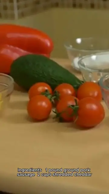 Video thumbnail for sausage ball recipe