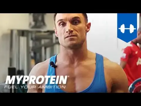 'Video thumbnail for Bicep & Tricep Arm Workout with Kirk Miller by Myprotein'
