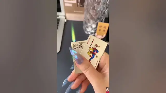 Video thumbnail for 🌟 Product Link is in Description | Creative Playing Cards Lighter | #viral