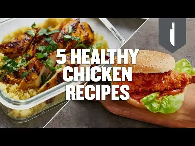 Video thumbnail for 5 Healthy Chicken Recipes | Quick & Easy Ideas | Myprotein