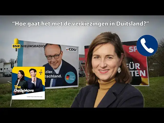 Video thumbnail for 2025-02-20 Ulrike Nagel met Derk Marseille op BNR over de verkiezingen in Duitsland