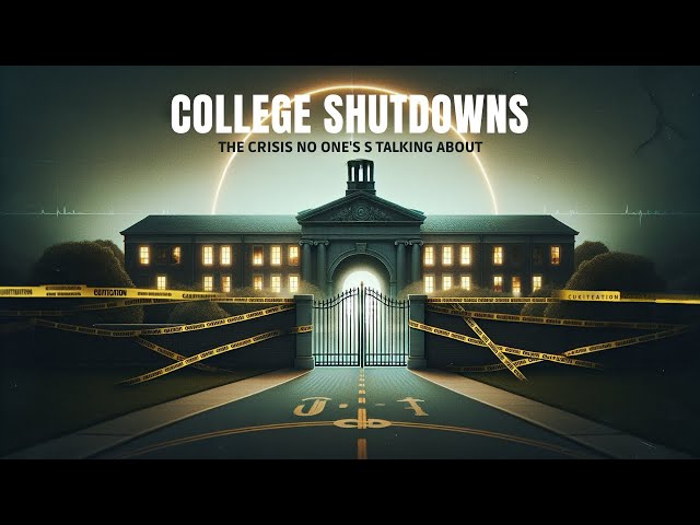 Video thumbnail for College Shutdowns: The Crisis No One's Talking About