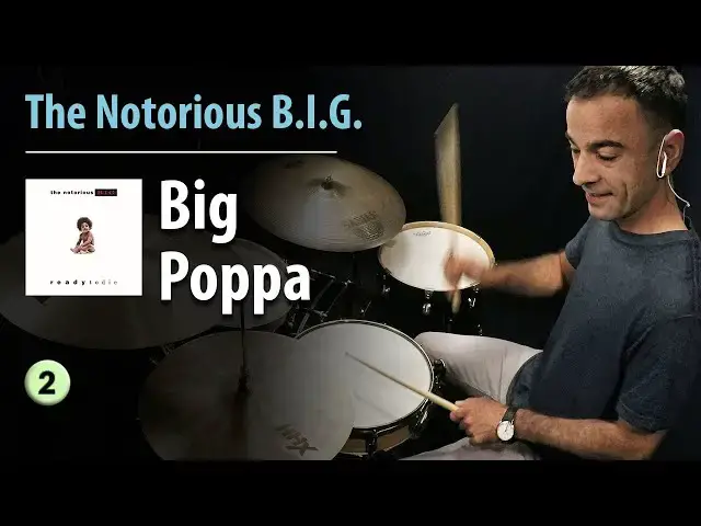 Video thumbnail for "Big Poppa" - The Notorious B.I.G. | Drum Lesson | Drum Cover