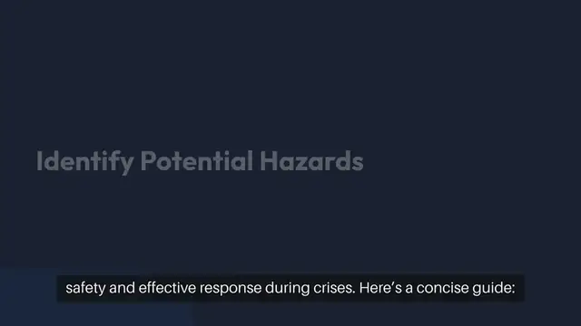 Video thumbnail for How to Create an Emergency Plan