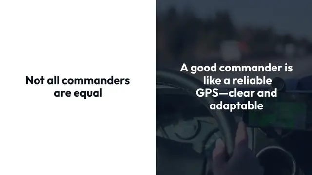 Video thumbnail for Commanders: Leaders or Just Bossy?