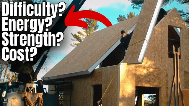 'Video thumbnail for The Surprising Benefits of SIPs Homes vs Framing (Structural Insulated Panels)'