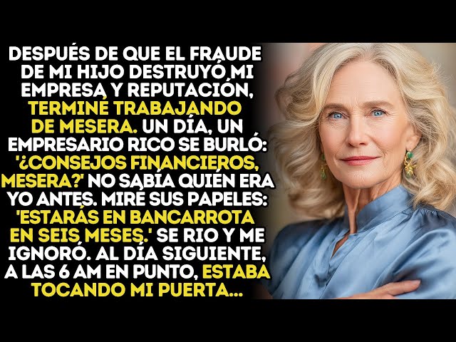 Video thumbnail for Millonario Pide A Camarera Consejos Financieros Como Broma — Pero Sus Primeras Palabras...