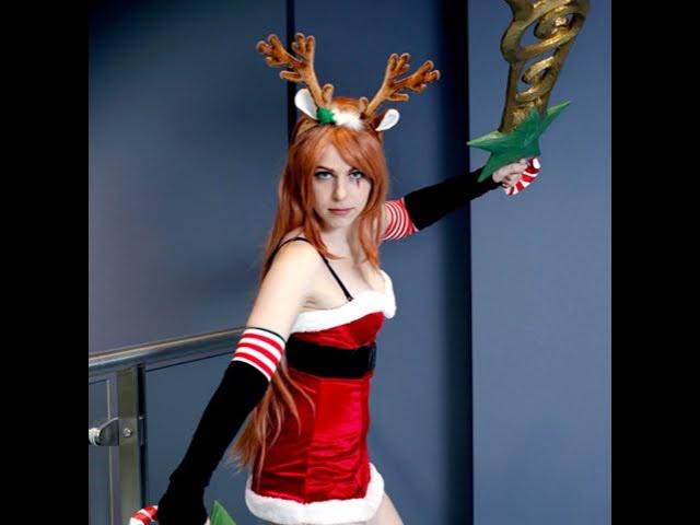 Video thumbnail for Slay Belle Katarina from League of Legends Cosplay