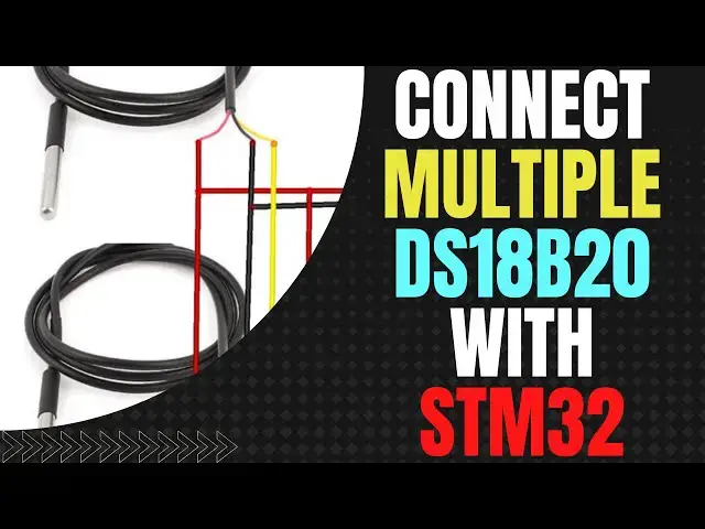 Video thumbnail for DS18B20 MULTIPLE SENSORS || UART || STM32