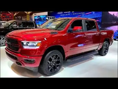 Video thumbnail for 2024 Ram 1500 Sport Exterior and Interior.