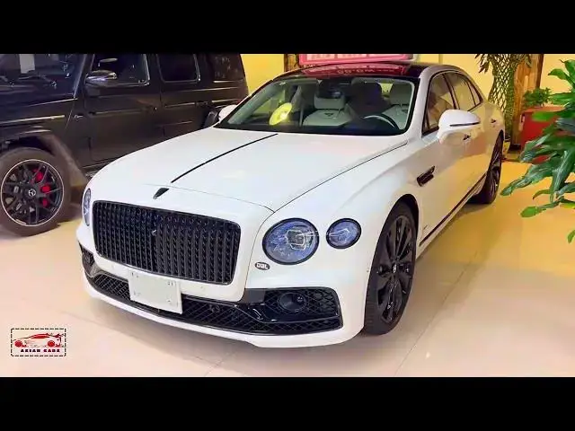 Video thumbnail for 2023 Bentley Flying Spur,  Black and White.