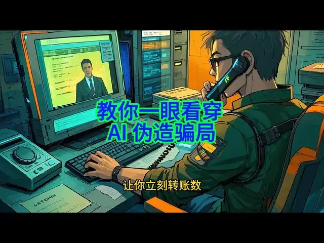 'Video thumbnail for 如何识破AI深度伪造骗局？'