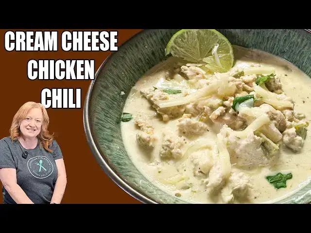 'Video thumbnail for CREAM CHEESE CHICKEN CHILI This was an amazing Soup!'