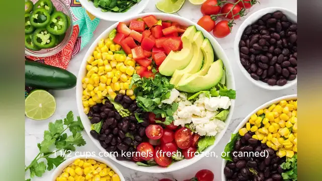 'Video thumbnail for mexican salad recipe'