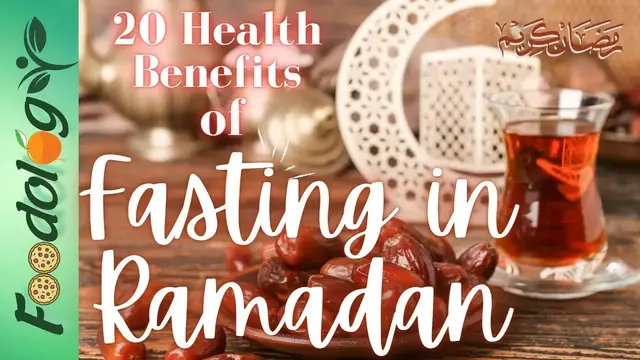 Video thumbnail for 20 Health Benefits of Fasting in Ramadan | Foodology by Dr. |