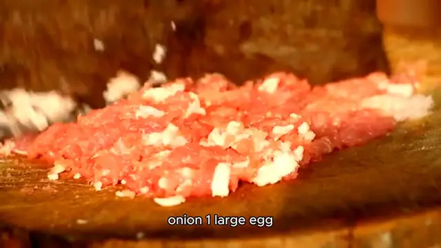 Video thumbnail for hamburger steak recipe