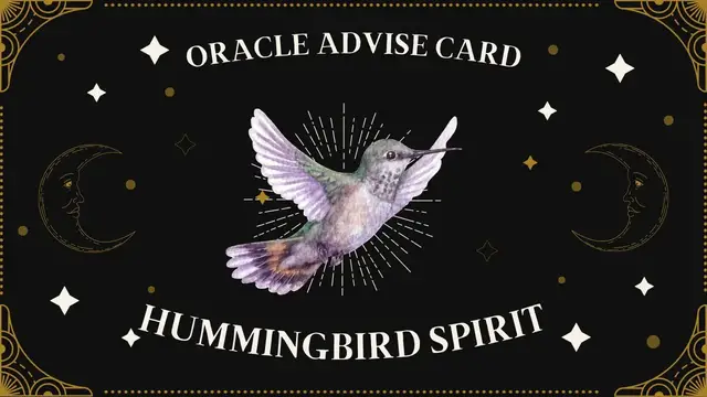 Video thumbnail for Pick A Card | Oracle Advise Card - Hummingbird spirit