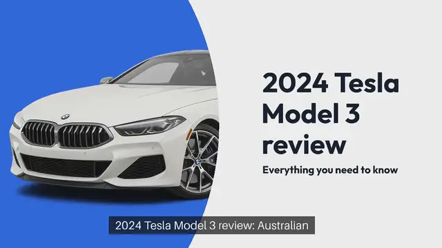 Video thumbnail for 2024 Tesla Model 3 review: Australian first drive