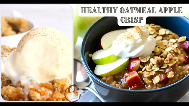 Video thumbnail for Healthy Oatmeal Apple Crisp