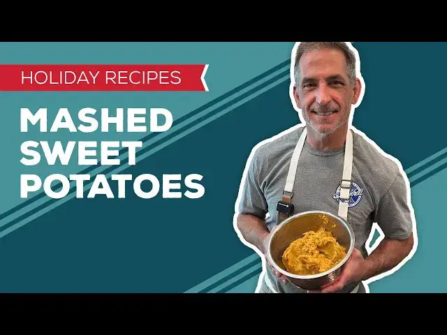 Video thumbnail for Holiday Cooking & Baking Recipes: Mashed Sweet Potatoes Recipe | Easy Thanksgiving Side Dish Ideas