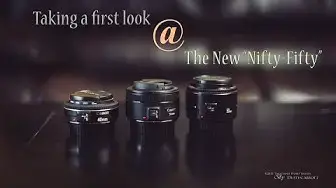 'Video thumbnail for First Look at Canon's New "Nifty Fifty"'