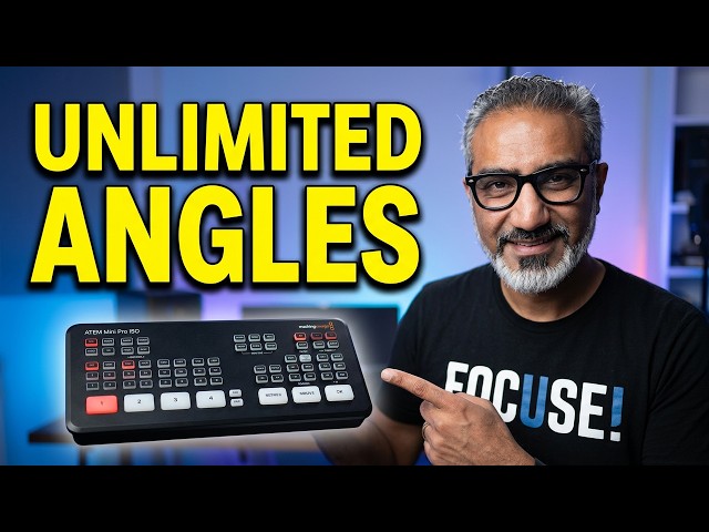 Video thumbnail for ATEM Mini Pro ISO: Multicam Production Masterclass