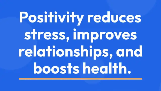 Video thumbnail for The Transformative Power of Positivity: Unlocking a Brighter Future