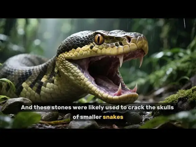 'Video thumbnail for Titanoboa Giant snake'