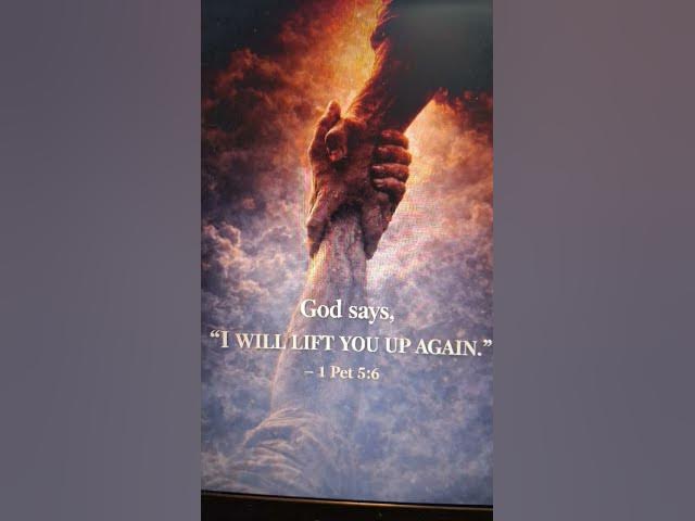 Video thumbnail for God lifts us up!