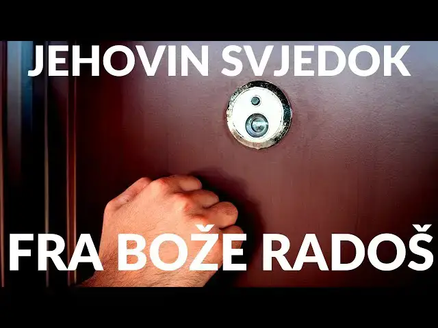 Video thumbnail for JEHOVIN SVJEDOK -  FRA BOŽE RADOŠ