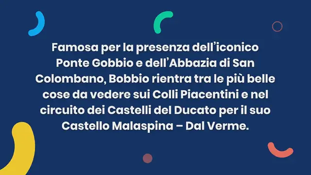 Video thumbnail for Cosa vedere a Bobbio e dintorni: 12 luoghi imperdibili