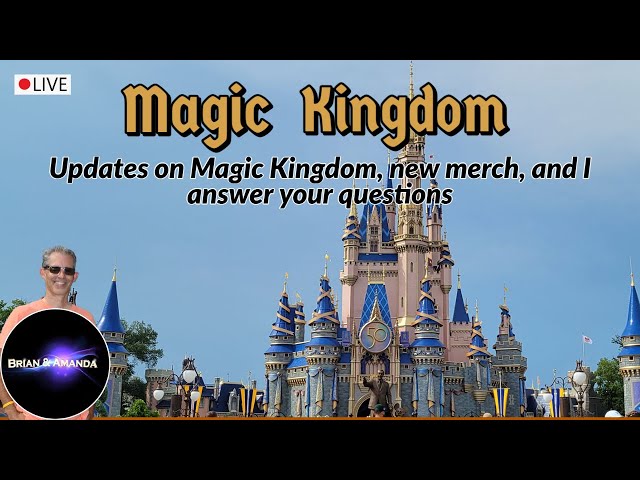 Video thumbnail for Magic Kingdom Update, new merch and I answer your questions.