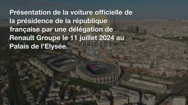 Video thumbnail for Voici la nouvelle voiture officielle du président de la République