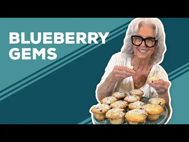 Video thumbnail for Love & Best Dishes: Blueberry Gems Recipe | Best Blueberry Muffins Recipe