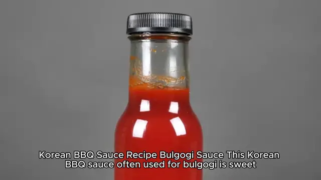 Video thumbnail for korean bbq sauce recipe