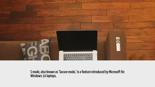 Video thumbnail for What Is S Mode On A Laptop