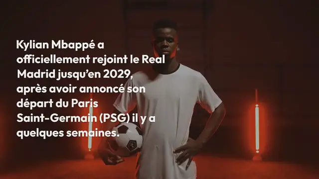 Video thumbnail for Kylian Mbappé officiellement au Real Madrid : Combien va toucher le joueur ?