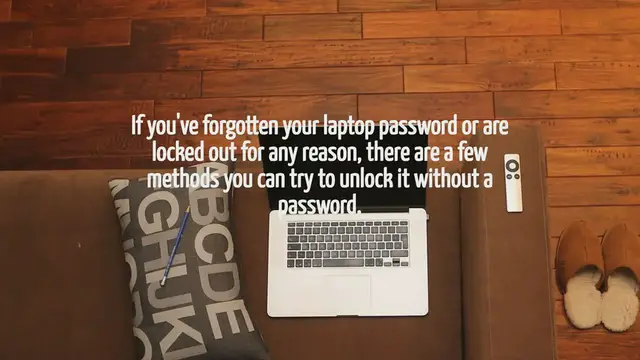Video thumbnail for How To Unlock A Laptop Without Password
