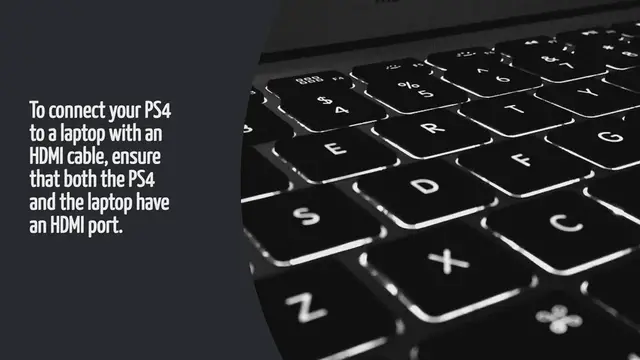 Video thumbnail for How To Connect Ps4 To Laptop With Hdmi