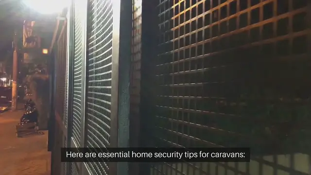 Video thumbnail for Home Security Tips For Caravans